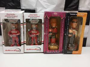 lot 172 image: Nascar Limited Edition Bobble Heads