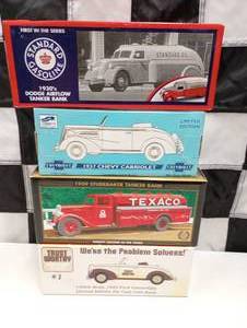 lot 260 image: Assorted125th Scale Die Cast Coin Banks