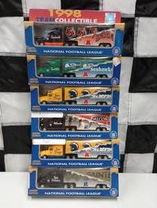 lot 306 image: NFL 1998 Team Collection National Football League 180th Scale Die Cast Haulers