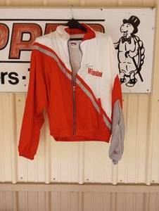 lot 339 image: Race Day Large Zipper Closure Front Team Winston Wind Breaker Jacket