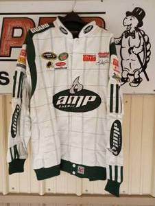 lot 343 image: Dale Earnhardt Jr. Amp Energy and National Guard Jacket 2XLT