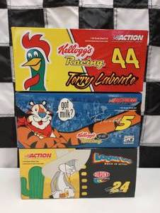 lot 367 image: Action Racing 24th Scale Die Cast Cars