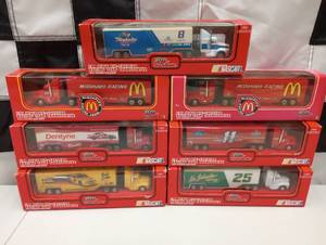 lot 403 image: Racing Champions 187th Scale Die Cast  Racing Team Transporter