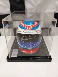 lot 456 image: Autographed Danica Patrick 2005 Rookie of The Year Mini Helmet