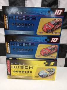 lot 492 image: Action Motorsports Authentic Special Paint Scheme 124th Scale Die Cast Cars