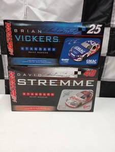 lot 496 image: Action Motorsports Authentic Standard Paint Scheme 124th Scale Die Cast Cars