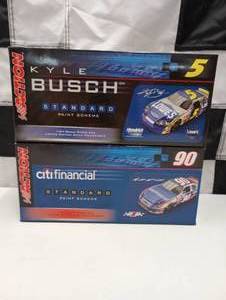 lot 500 image: Action Motorsports Authentic Standard Paint Scheme 124th Scale Die Cast Cars