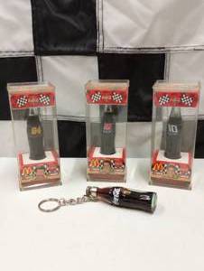 lot 561 image: Nascar Coca Cola Bottle Key Chains With Driver Profile