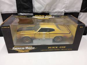 lot 574 image: Ertl Collectible American Muscle  Buick GSX 118th Scale Die Cast Car