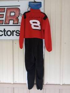 lot 599 image: Dale Ernhardt Jr.  Youth Medium Racing Outfit