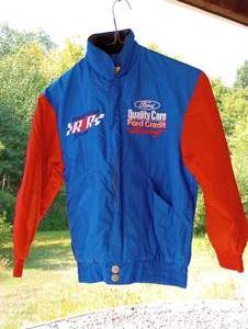 lot 606 image: Chase Authentics Youth Small Ford Quality Care Dale Jarrett Jacket