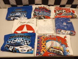 lot 612 image: Assorted Nascar Racing XL,2XL, 5XL Adult T-Shirts
