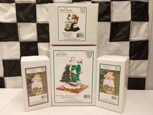 lot 651 image: Assorted Nascar Christmas Figures & Ornaments