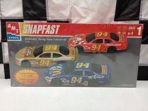 lot 664 image: ERTL AMT Snapfast125th Scale McDonalds Racing Team Trio Set