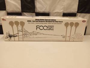 lot 699 image: Racing Champions Chip Foose Design Doug Kalitta Dragster 124th Scale Die Cast Car