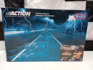 lot 702 image: Action Racing 124th Scale Gary Scelzi #3  Funny Car Die Cast
