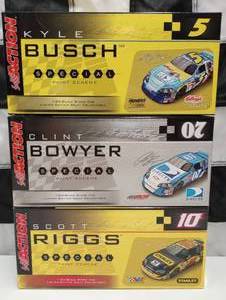 lot 753 image: Action Racing Special Paint Scheme 124th Scale Die Cast Cars