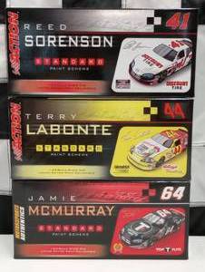 lot 758 image: Action Racing Special Paint Scheme 124th Scale Die Cast Cars