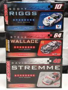 lot 759 image: Action Racing Special Paint Scheme 124th Scale Die Cast Cars