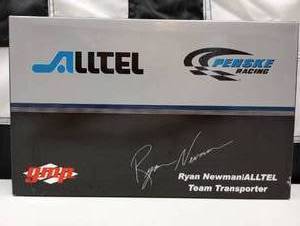 lot 772 image: gmp Ryan Newman Alltel Team Transporter Die Cast
