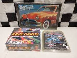 lot 774 image: Assorted Nascar Puzzles & Games