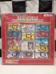 lot 779 image: Racing Champions164th Scale Special Edition 12  Die Cast Stock Cars & Collectors Cards