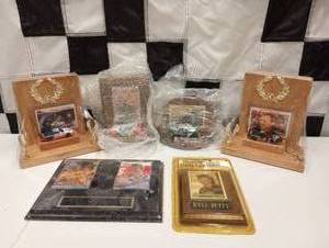 lot 784 image: Assorted Nascar Plaque Trophies