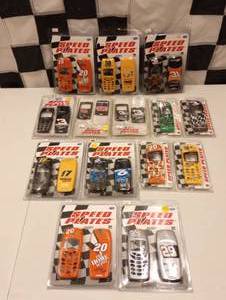 lot 806 image: Assorted Nascar Cellphone Covers