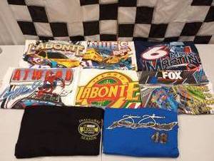 lot 813 image: (8) Nascar Racing Adult Medium T-Shirts