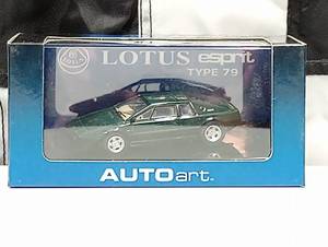 lot 823 image: Autoart Lotus Esprit Type 79 143rd Scale Die Cast Car