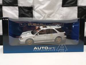 lot 832 image: Autoart Performance Subaru Impreza Wagon 118th  Scale Die Cast Cars
