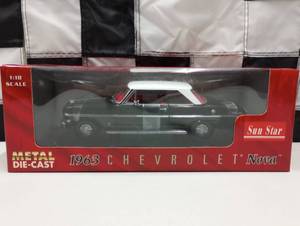 lot 838 image: Sun Star 1963 Chevrolet Nova 118th Scale Die Cast Car