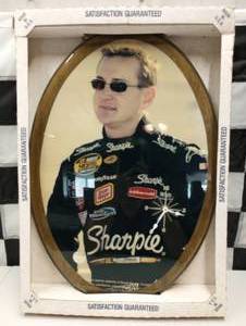 lot 857 image: Racing Reflections Irwin  Battery Operated Epoxy Wall Clock.