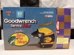 lot 861 image: Action14 Scale Dale Earnhardt 1998 Bass Pro Helmet