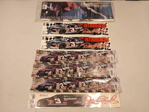 lot 869 image: Lot Of  Assorted Nascar Racing Stickers.