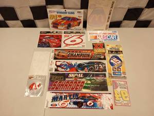 lot 873 image: Lot Of  Assorted Nascar Racing Stickers.
