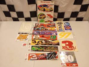 lot 876 image: Lot Of  Assorted Nascar Racing Stickers.