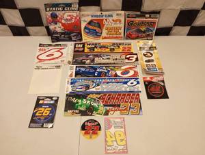 lot 881 image: Lot Of  Assorted Nascar Racing Stickers.