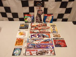 lot 883 image: Lot Of  Assorted Nascar Racing Stickers.