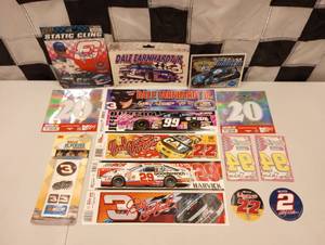 lot 884 image: Lot Of  Assorted Nascar Racing Stickers.