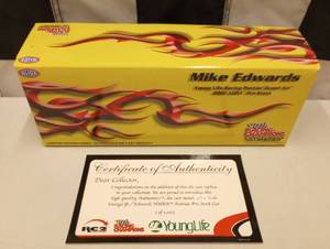 lot 898 image: Racing Champions 124 Pro Stock Mike Edwards