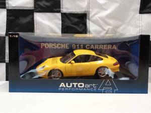 lot 917 image: Autoart 118 Scale Die Cast Porsche 911 Carrera Coupe