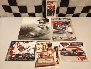 lot 944 image: Dale Earnhardt Sr. Photo & Book Group