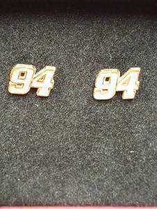 lot 177A image: Signature #94 14K gold Earrings