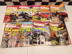 lot 955 image: Vintage 4Wheel Magazines From 1991