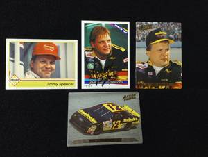 lot 974 image: Autographed Jimmy Spencer Maxx Trading Card