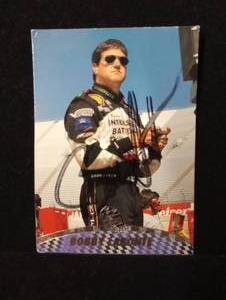 lot 975 image: Autographed Bobby Labonte Trading Card