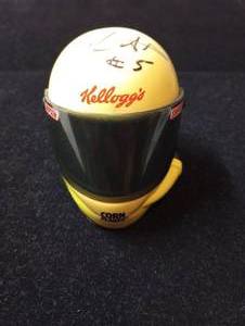 lot 979 image: Autographed Mini Helmet Terry Labonte