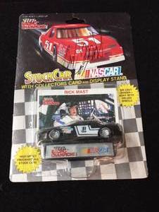 lot 982 image: Autographed Rick Mast Race Champions 164 Car