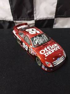 lot 985 image: Autographed Carl Edwards Team Caliber 124 Die Cast Car